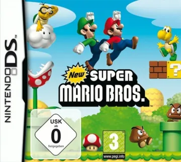 New Super Mario Bros. (Korea) box cover front